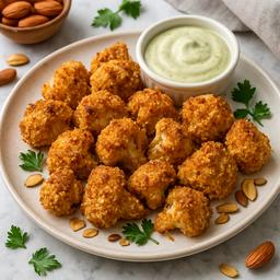 Cauliflower Almond Bites