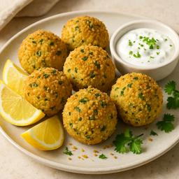 Crispy Lemon and Herb Couscous Balls