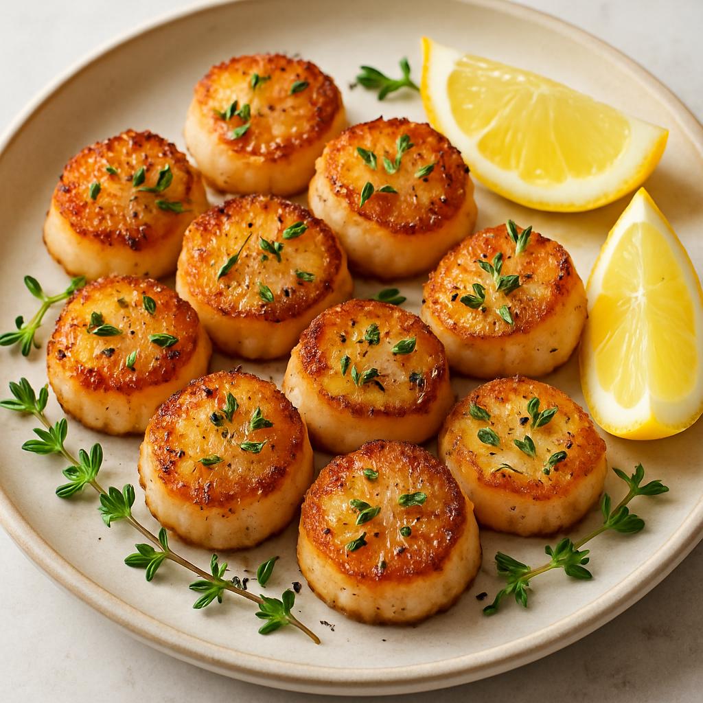 Lemon Thyme Scallops