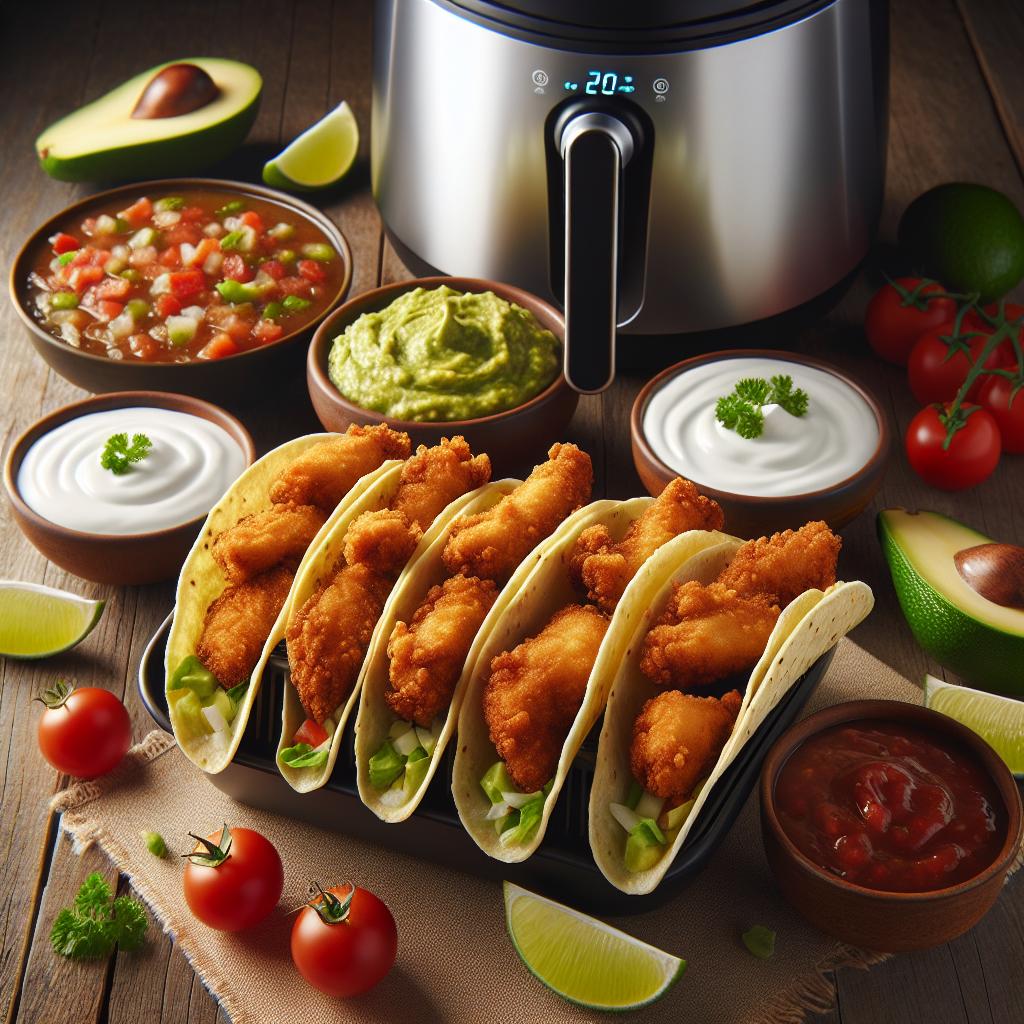 Crispy Chicken Tacos