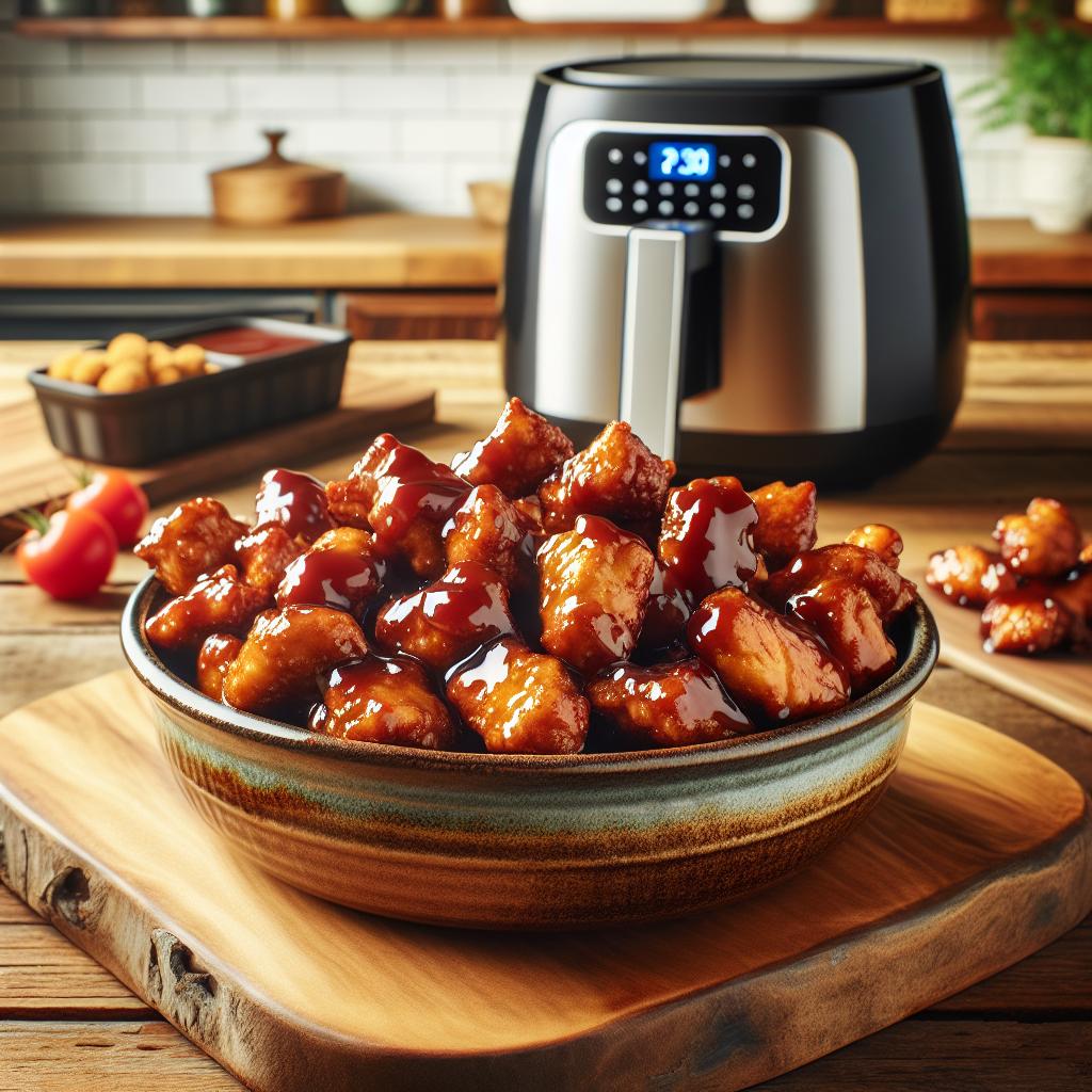 BBQ chicken bites
