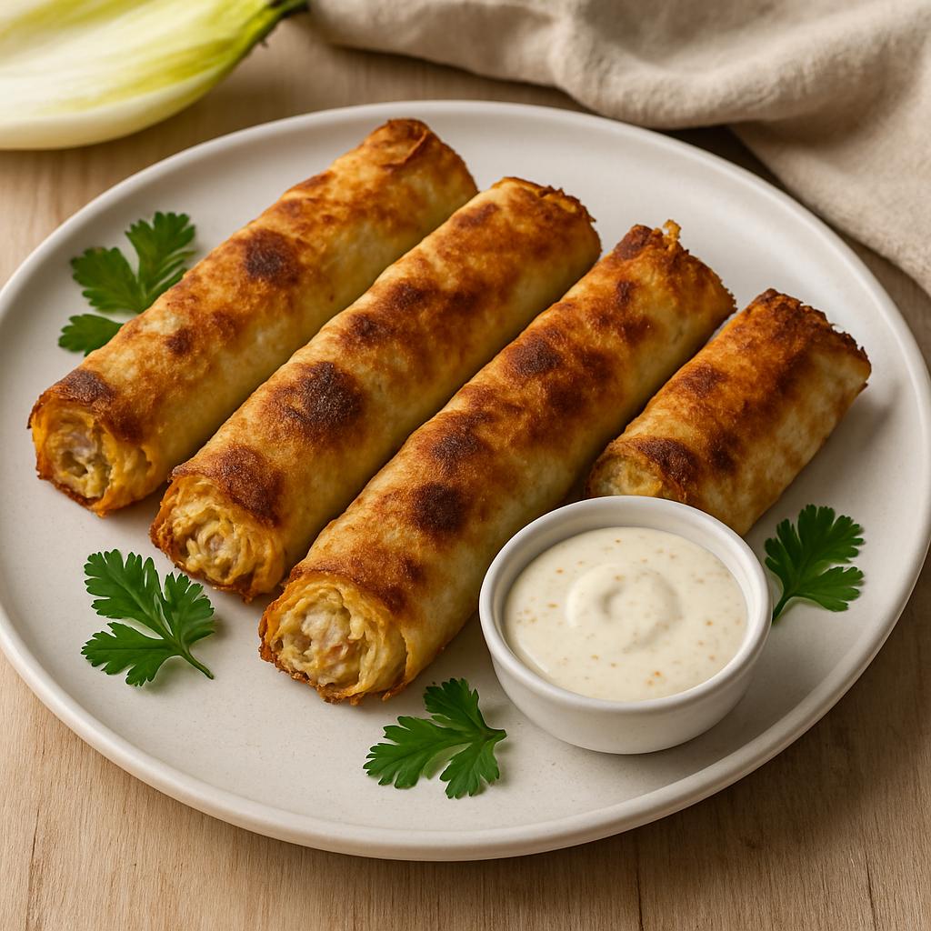 Crispy Chicory Wraps