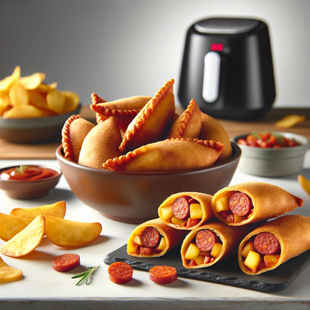 Chorizo and Potato Empanadillas