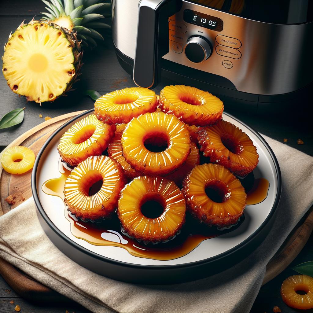Caramelised Pineapple Rings