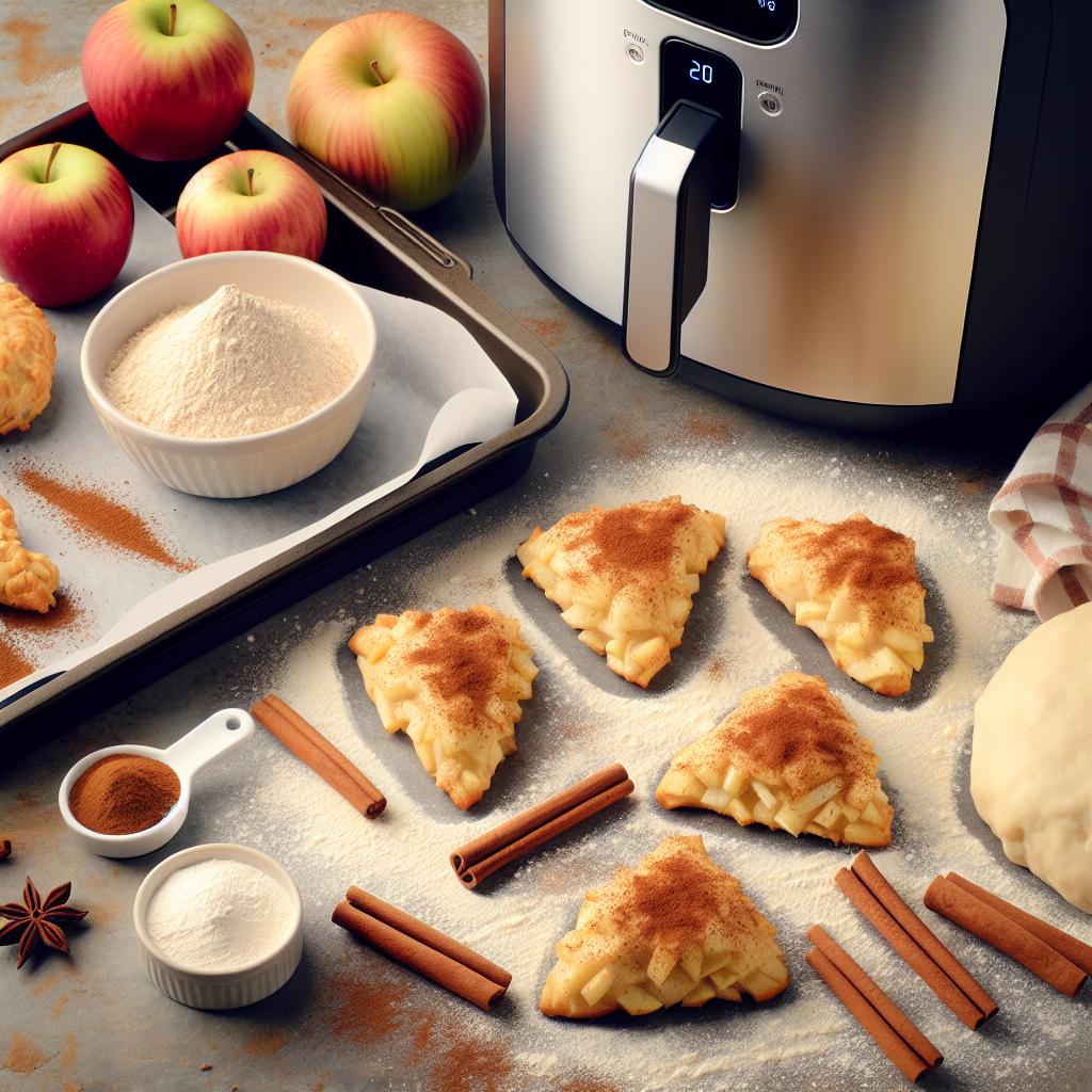 Apple and Cinnamon Scones