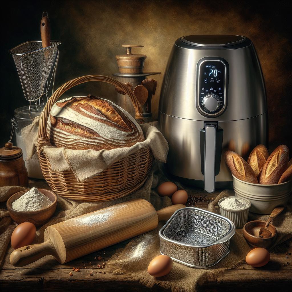 Air Fryer Sourdough Bread