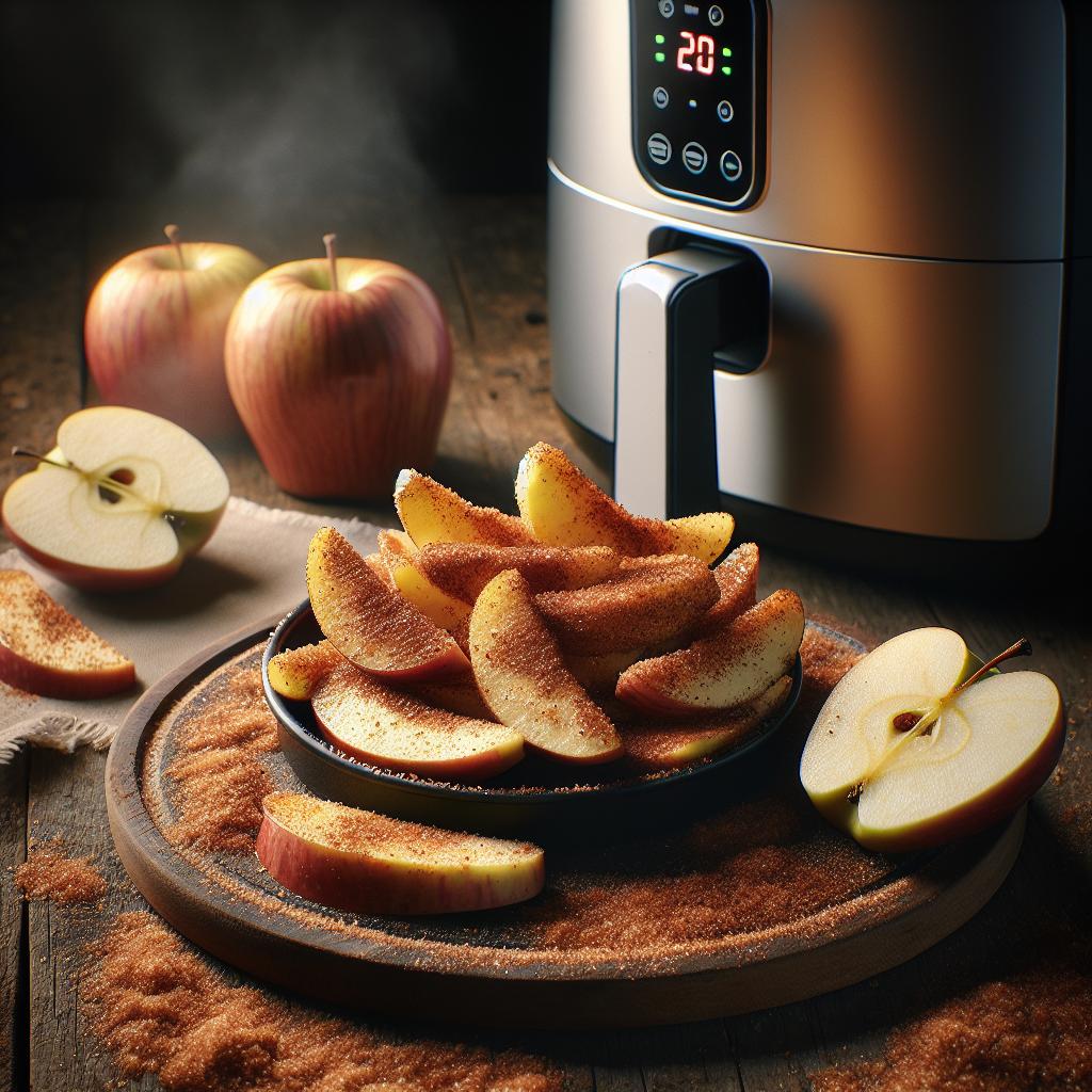 Cinnamon sugar apples