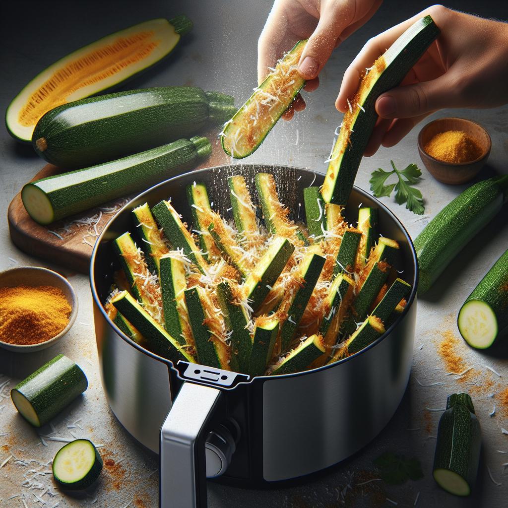 Crispy Coconut Zucchini Fries