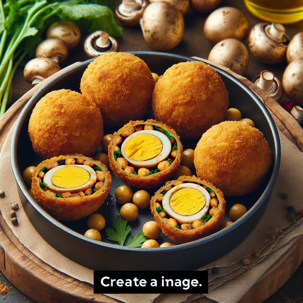 Vegetarian Scotch Eggs